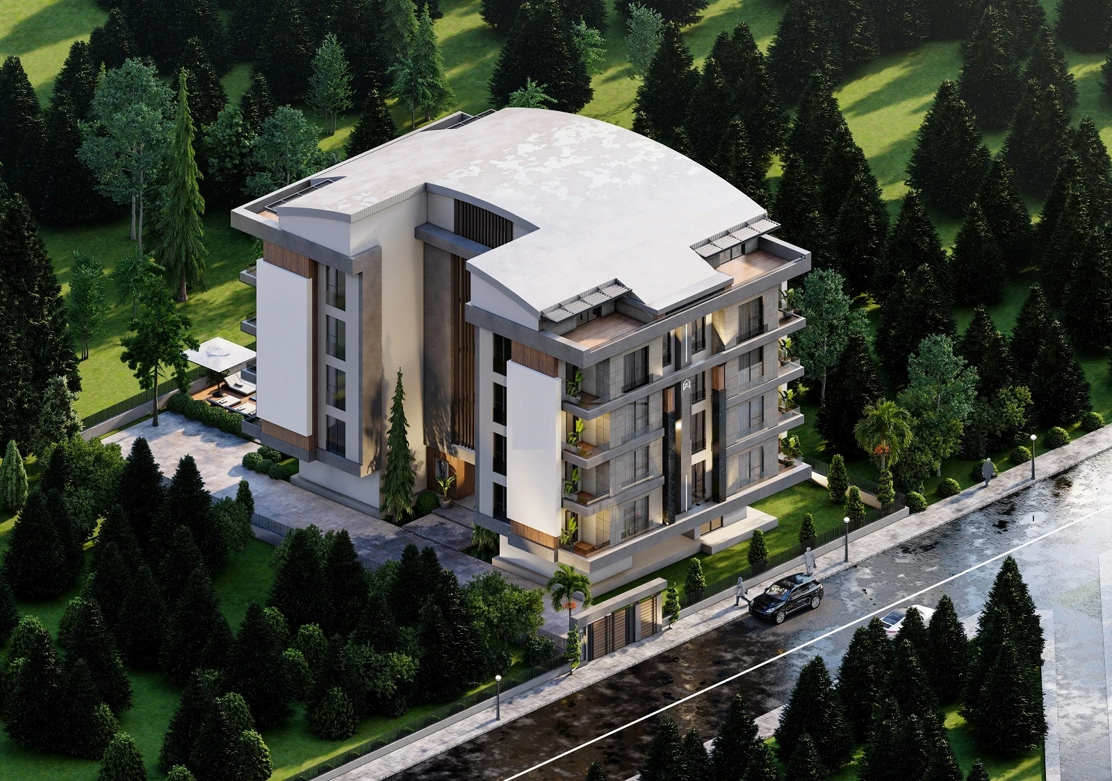 Просторные квартиры 3+1 duplex на первой береговой