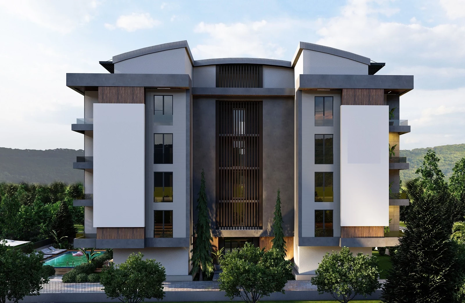 Просторные квартиры 3+1 duplex на первой береговой